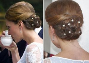 romantic hair updo