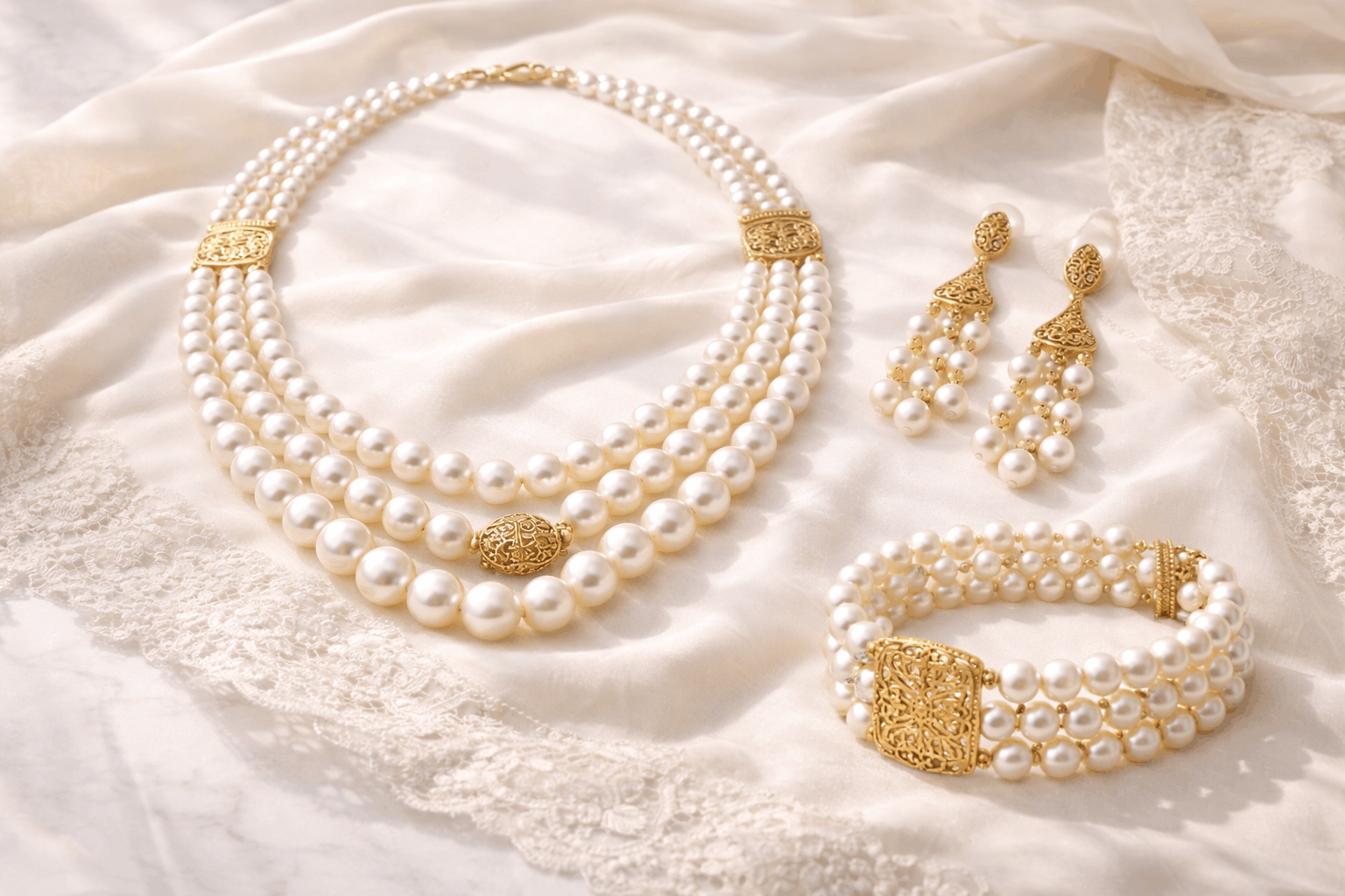04. Braut-Perlenschmuck in Saudi-Arabien