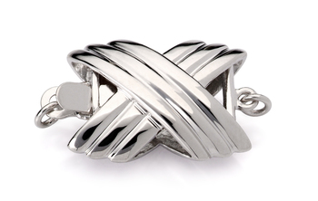 Verschlüsse in Oxford - 14K Weißgold